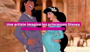 Une artiste imagine les princesses Disney pendant la grossesse