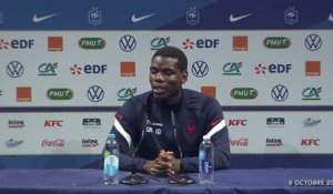 Équipe de France : "Camavinga, on ne lui parle pas d'âge" sourit Pogba
