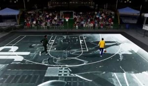 Alley oop avec la planche : NBA 2K21 console next-gen