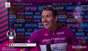 Tour d'Italie 2020 - Arnaud Démare : "Mes coéquipiers sont énormes !"