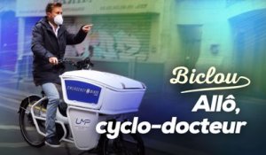 Ce médecin fonce à vélo-cargo chez ses patients