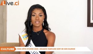 Miss Côte d’Ivoire 2020 : Kouadio Maryline sort de son silence