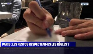 Covid-19: les restaurants parisiens respectent-ils bien les règles ?