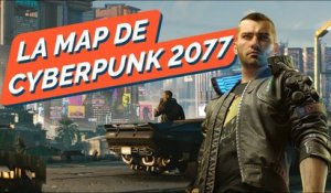 CYBERPUNK 2077 LEAK : la MAP du jeu est révélée ! FUITE de la carte du jeu PC / PS4 / One