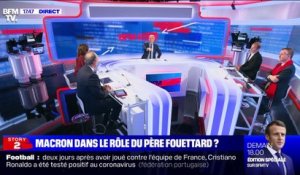 Story 3 : Emmanuel Macron dans le rôle du père fouettard ? - 13/10