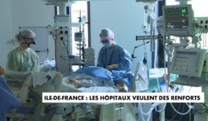 Île-de-France : les hôpitaux veulent des renforts