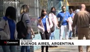Les élèves reprennent le chemin des cours en Argentine