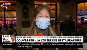 Coronavirus - Ecoutez la colère de ce restaurateur après l'annonce d'un couvre-feu : "Moi je vais ouvrir, même si je dois aller en prison !"
