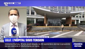 Coronavirus: selon le Pr Philippe Amouyel (CHU de Lille), "on fait face à une marée montante, en particulier au niveau des hospitalisations"