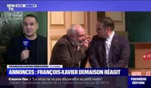 François Xavier Demaison sur le couvre-feu à 21h: "On est un peu groggy, on va s'adapter"