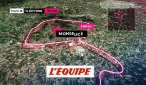 Le parcours de la 13e étape (Cervia-Monselice, 192 km) - Cyclisme - Giro