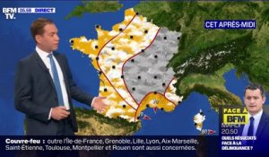 Une France coupée en deux ce vendredi avec du soleil à l'Ouest et de la pluie à l'Est