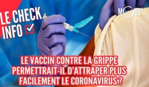 Le vaccin contre la grippe permettrait-il d’attraper plus facilement le coronavirus ?