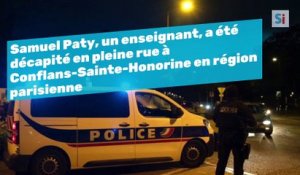 Samuel Paty, un enseignant, a été décapité en pleine rue à Conflans-Sainte-Honorine en région parisienne