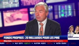 Dominique Gaillard (France Invest) : 20 milliards d'euros pour renforcer les fonds propres des entreprises - 19/10