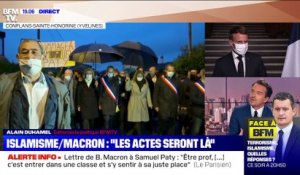 Islamisme / Macron: "Les actes seront là" - 20/10