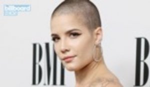 Halsey Shows Off Her New Shaved Head | Billboard News