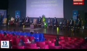 RTG - Le ministre de l’intérieur reçoit en audience l’Archevêque Métropolitain de Libreville sur la question de la réouverture des lieux de culte