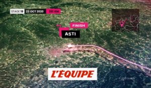 Le parcours de la 19e étape (Morbegno - Asti, 258 km) - Cyclisme - Giro 2020