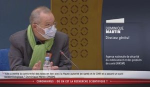 Dominique Martin : "130 essais cliniques en un an"