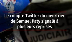 Le compte Twitter du meurtrier de Samuel Paty signalé à plusieurs reprises