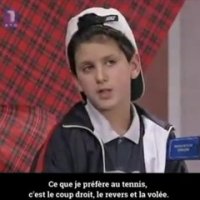 ATP - Il y a 25 ans , Novak annonçait déjà la couleur ! Djokovic chasse aujourd'hui les records de Roger Federer et Rafael Nadal.