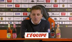 Pélissier : «On a posé des problèmes à Marseille» - Foot - L1 - Lorient