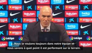 Clásico - Zidane : "Nous savons tous ce que représente Sergio"