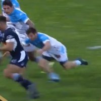 TOP 14 - Essai de Nathan DECRON (SUA) - Agen - Bayonne - J6 - Saison 2020/2021