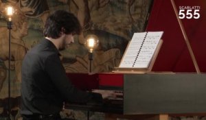 Scarlatti : Sonate pour clavecin en sol mineur K 476 L 340 (Allegro), par Cristiano Gaudio - #Scarlatti555