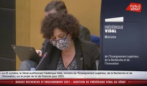 Budget de l'enseignement supérieur 2021 : l'audition de Frédérique Vidal - Les matins du Sénat (26/10/2020)