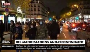 Confinement (Acte II) - Les images des manifestations anti-confinement de cette nuit dans plusieurs villes de France de Paris à Montpellier en passant par Toulouse