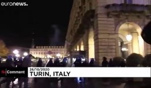 Violence dans les rues des villes italiennes, après les annonces anti-covid-19