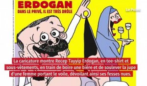 Ankara scandalisée par une caricature d'Erdogan dans « Charlie Hebdo »