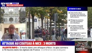 Abdallah Zekri (CFCM) sur l'attaque de Nice: "Je suis bouleversé", "c'est un crime barbare que je ne peux que condamner"