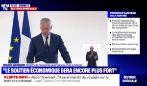 Bruno Le Maire: "Les entreprises de moins de 50 salariés qui sont fermées administrativement auront une exonération totale de leurs cotisations sociales"