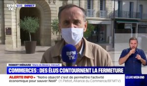 Le maire de Béziers Robert Ménard juge "incompréhensible" la fermeture de certains commerces jugés non-essentiels