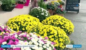 Reconfinement : la Toussaint marque le dernier week-end d'ouverture pour les fleuristes