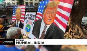 Des professeurs d'art inspirés par l'élection américaine en Inde