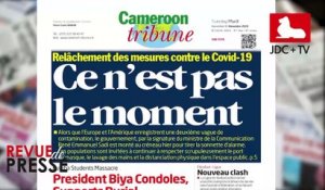 REVUE DE PRESSE CAMEROUNAISE DU 03 NOVEMBRE 2020