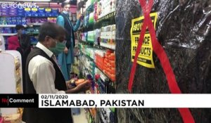 Les produits français retirés des rayons de supermarchés au Pakistan