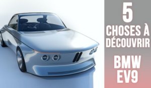 BMW EV9, 5 choses à savoir sur un coupé néo-rétro 100% électrique