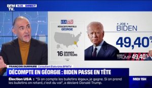 Présidentielle américaine: Biden passe en tête en Géorgie
