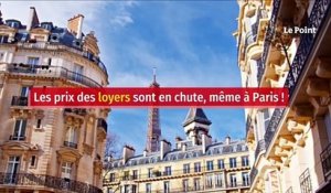 Immobilier : les prix des loyers en forte baisse… même à Paris