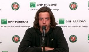 Roland-Garros 2021 - Arthur Cazaux : "Une grande fierté d'être dans le grand tableau et c'est sur une continuité"