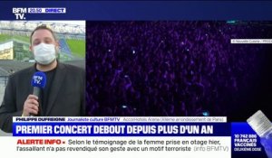 "C'était génial": les spectateurs heureux après le concert-test à l'Accor Arena de Paris