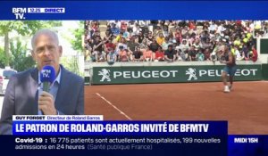 Roland-Garros: Guy Forget rappelle l'obligation d'être muni d'un pass sanitaire "à partir du 9 juin" pour tous les spectateurs