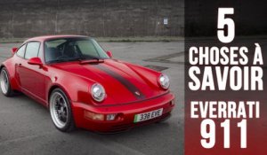 Everrati 911, 5 choses à savoir sur une Porsche 911 type 964 100% électrique