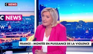 Marine Le Pen : «On ne règlera pas l'aggravation de l'insécurité en nombre et en nature si on ne règle pas le problème de l'immigration massive et dérégulée dans notre pays»