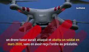 Un drone armé aurait abattu un soldat sans instructions en mars 2020